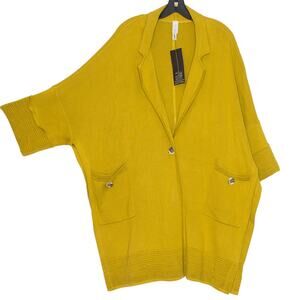 NWT Marla Wynne Kimono Cardigan Sweater Academia Cottage Grandma Oversize Large